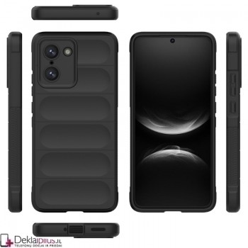 Magic Shield guminis dėklas su kameros apsauga - juodas (Oneplus Nord Ce5)